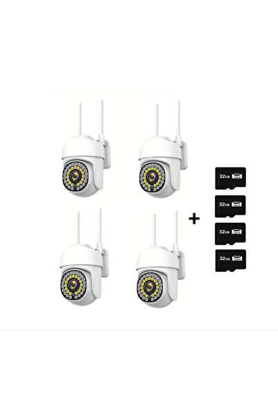 COBI SMART® Set 4 camere de supraveghere Jortan, JT-8161QJ, Full Color, Smart...