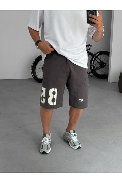 BYBASICMAN Smoked 85 Printed Shorts C-2437