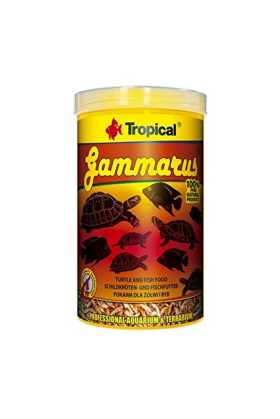 Tropical Gammarus Kaplumbağa Yemi Açık 250gr