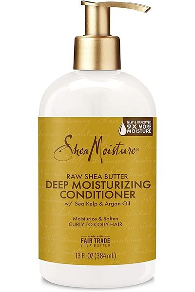Shea Moisture Raw Shea Butter Deep Moisturizing Conditioner (384 ml, Pack of 3)