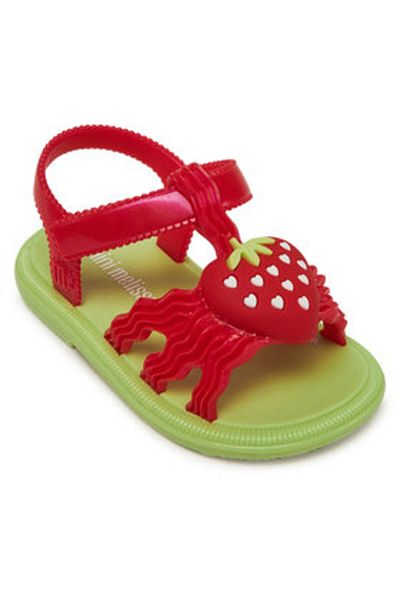 Melissa Girl Sandals red MELISSA-M 35957 BD755 GREEN/PEARLISH RED