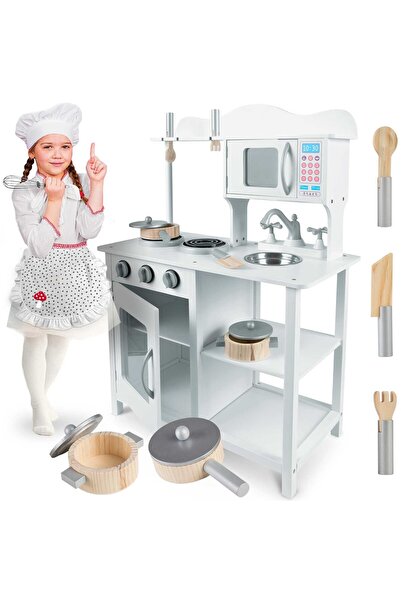 shumee Bucătărie din lemn pentru copii 60 x 30 x 85 cm