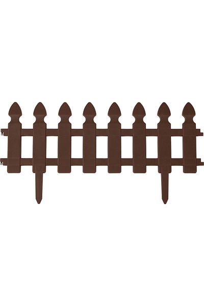 shumee Bordură de grădină Plonos 240 cm PL-963 maro