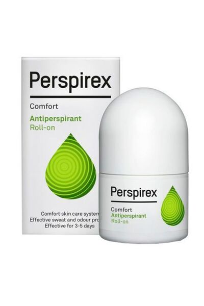 Perspirex Comfort – Extra-Effective Roll-On Antiperspirant for Sweating, 20 ml