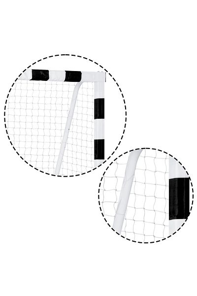 shumee Football goal 180 x 120 x 60 cm NS-464 black and white