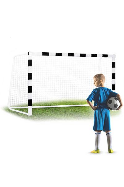 shumee Football goal 300 x 160 x 90 cm NS-460 black and white