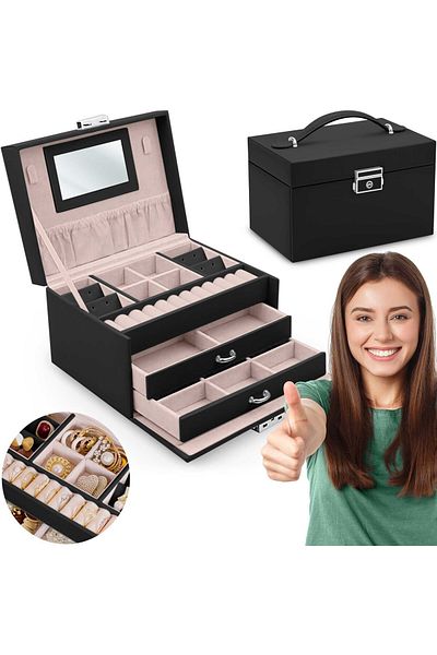 shumee Jewelry box MS-700 Massido - black
