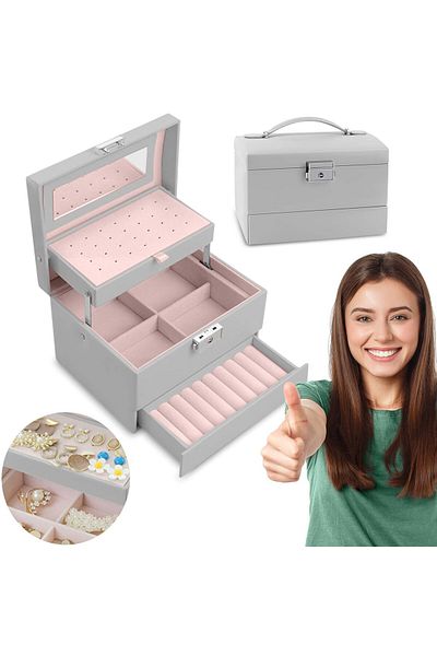 shumee Jewelry box MS-704 Massido - gray