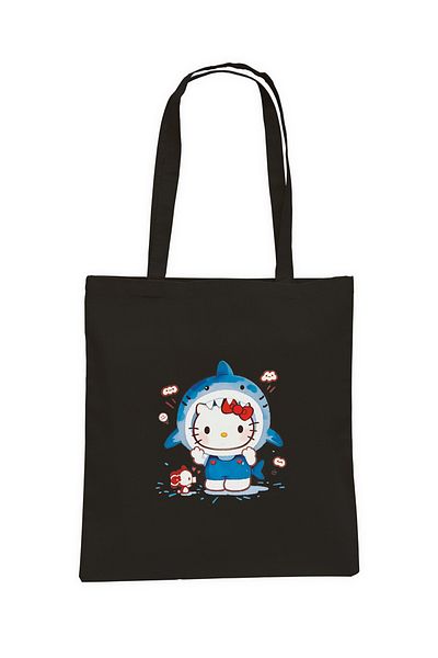 daystore Black Printed Bag