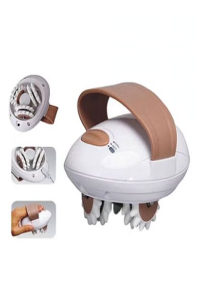 Generic Two-part body slimming massager - white -