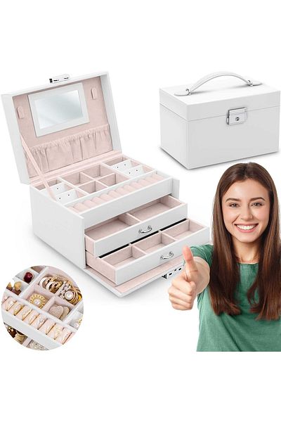 shumee Jewelry box MS-700 Massido - white