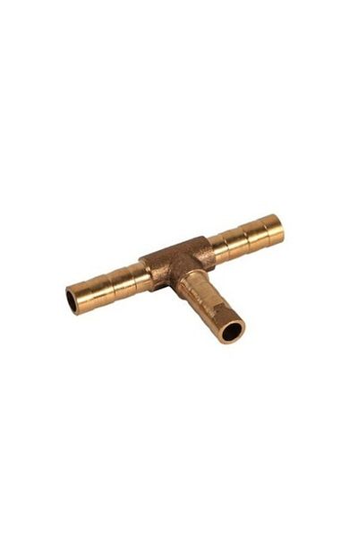 Universal Brass T-fitting for 4mm hose