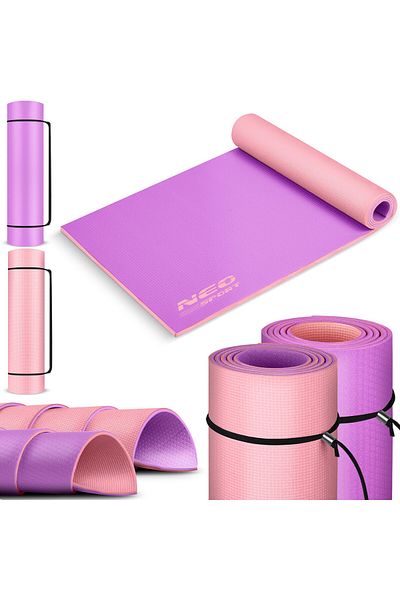 shumee Exercise mat 173 x 61 x 0.6 cm Neo-Sport - 19203 purple-pink