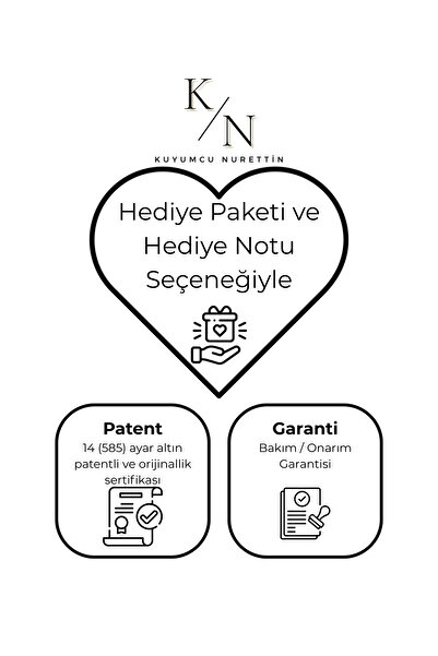 kuyumcu nurettin 4,50 Gr (Gram) Dorika Top Desenli Kolye & Bileklik Set Kolye 14 Ayar Altın