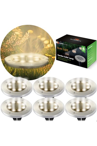 shumee Lampă solară de sol 6 buc Ilumen LS-104