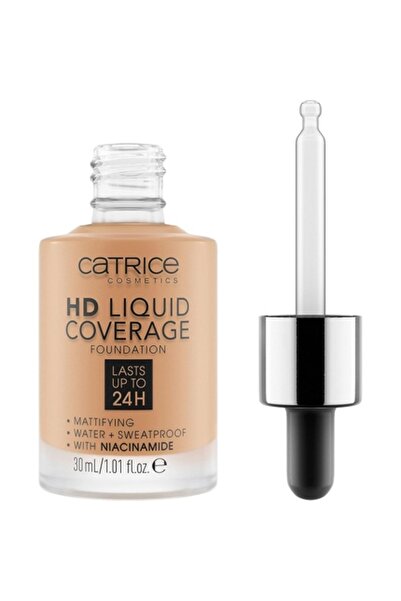 Catrice Fond de ten lichid Catrice HD, No. 046 Camel Beige, 30ml