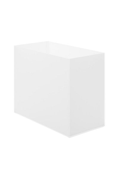 Muji صندوق ملفات من البولي بروبيلين، عرض قياسي، 15 سم × عمق 32 سم × ارتفاع 24 سم، شفاف