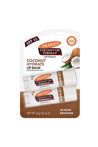 PALMER'S Set 2x Balsam de buze, Palmer's, Îngrijire și hidratare a buzelor, cu unt de cacao, SPF 15, 2x 0.4gr