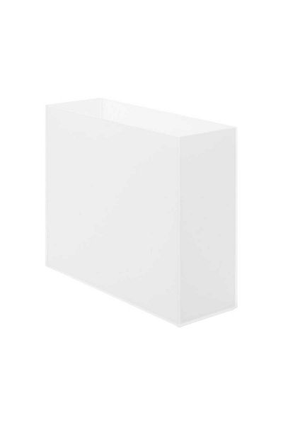 Muji صندوق ملفات قياسي من البولي بروبيلين، عرض 10 سم × عمق 32 سم × ارتفاع 24 سم، مقاس A4، شفاف