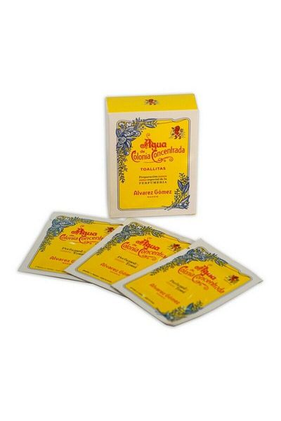 sesi fantasy Alvarez Gomez Agua De Colonia Concentrated Scented Wipes, 10 pcs
