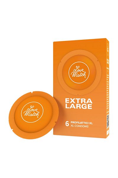 Lovewatch Extra Large Condoms, 6 pieces, Nominal 57 mm
