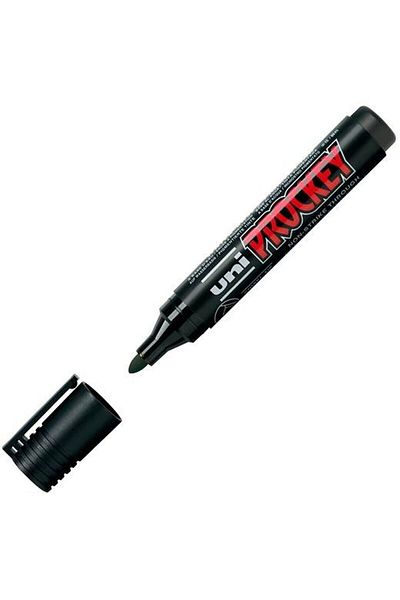 UNİ-BALL Uni-Ball Prockey PM-122 Marker Set, Black, 12 Pieces