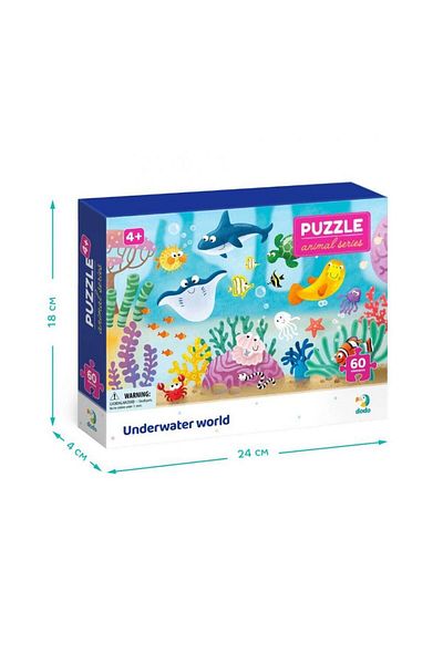 Dodo Puzzle 60 pieces, Dodo, Marine Animals