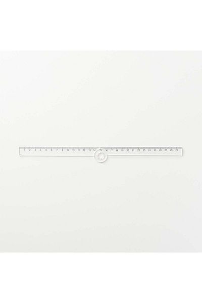 Muji Polycarbonate Double-Sided Ruler