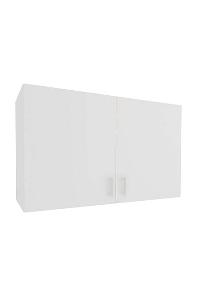 haaus.ro Corp Superior haaus Oran, 2 Usi, Alb, 100 x 33 x 60 cm