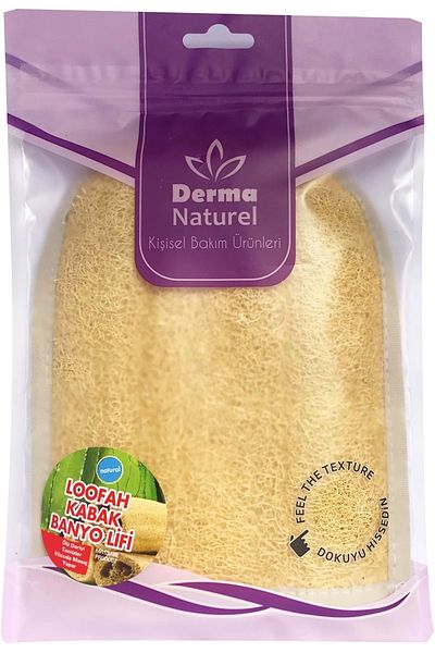 Derma Naturel Loofah Pumpkin Towel Bath Glove (15*24cm) Ms-11 (Set of 6)