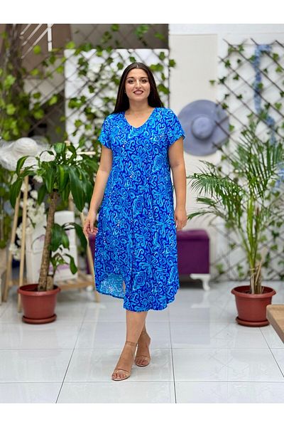 Punta Otantik Frd17167 Viscose Feride Dress
