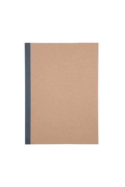 Muji 7 mm Horizontal Ruled Line Notebook, 30 Sheets, A4, Beige