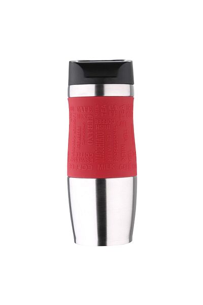 Bergner Bergner Red Travel Thermos Bottle, 400ml
