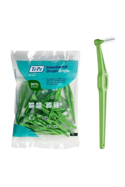 TePe TePe Angle Interdental Brushes 0.8 mm Green 25 pieces