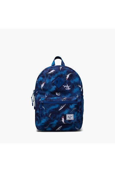 Herschel Supply Co. Herschel Supply Co Shark Print Backpack with Adjustable Straps - 25x11x38 cms 1-Year Warranty