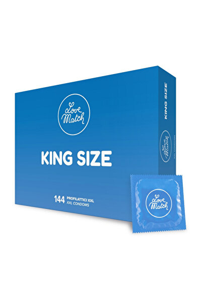 Lovewatch Prezervative, King Size, 60 mm, 144 bucăți
