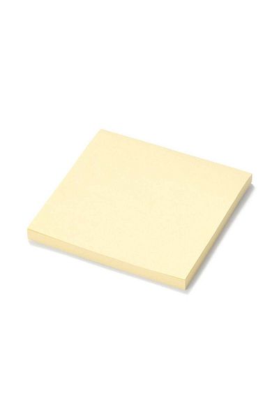 Muji Sticky Note W 75 x L 75 cm , 50 Sheets , Yellow