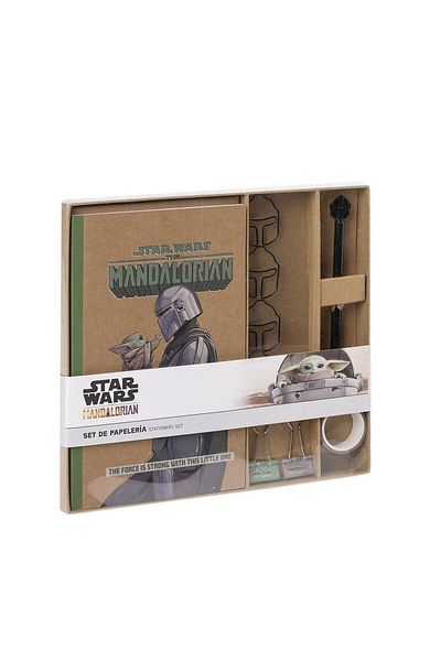 Scottex Stationery set, The Mandalorian, 10 pieces, green