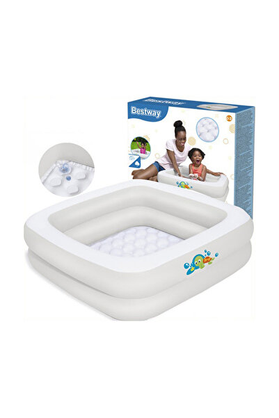 FULLJOY Bestway Square Inflatable Pool - 26-51116