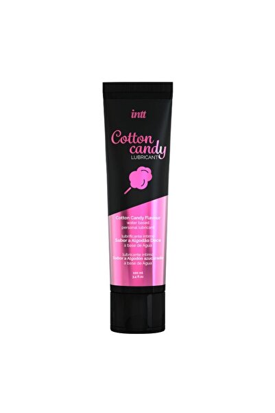Intto Lubrifiant pe bază de apă, Intt, Aromă de Vată de Zahăr, 100 ml