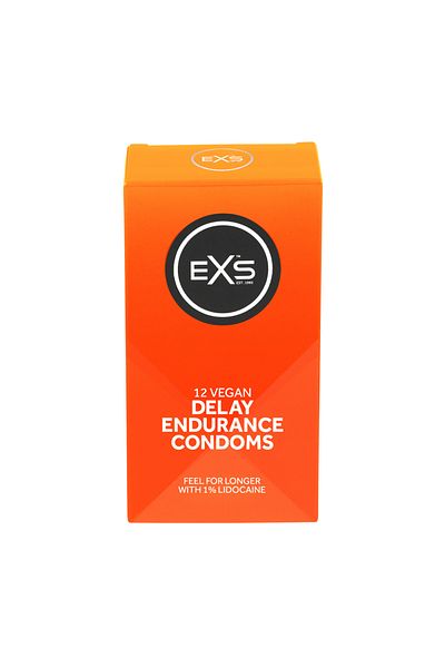 Nexs Prezervative, EXS Endurance Delay, 12 bucăți