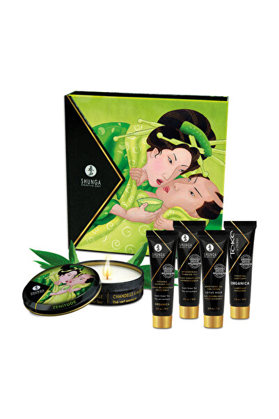 Shunga Set cadou senzual, Shunga, Geisha, arome ceai verde