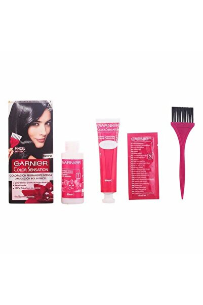 Garnier Vopsea Permanentă, Garnier, Color Sensation N1, Ultra Negru