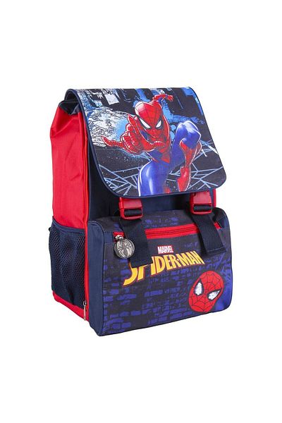 KOKOSH Spider-Man school bag, red, 28 x 40 x 14 cm