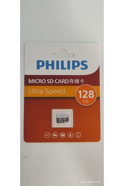 Philips 128 Gb Ultra Speed ​​A1 V30 Micro Sd Memory Card (100 Mb/S Speed)