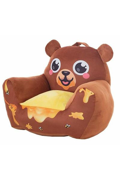 NİLOX Fotoliu Copii, Honey Bear, 52 x 48 x 51 cm