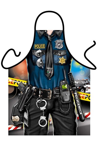 real imitation Șorț bucătar, Itati, model Policeman