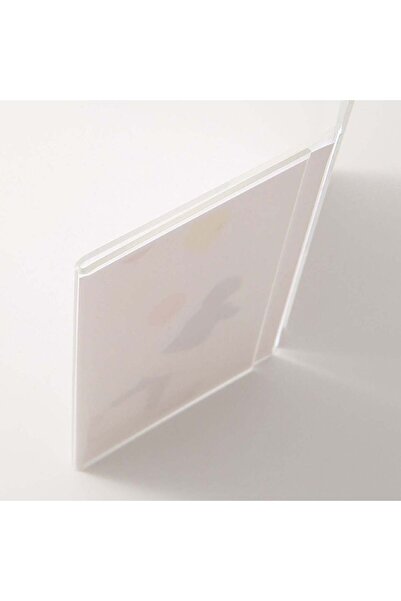 Muji Acrylic Frame, Twin Type, W 19 x D 4.5 x H 15.3 cm