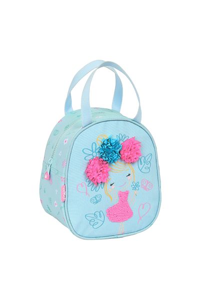FREDDY Glow Lab Cute Doll Thermal Lunch Box 19 x 22 x 14 cm Light Blue