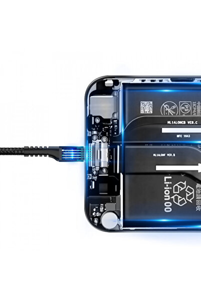 Baseus Retractable USB to Type-C data cable, 2A, 1m, Baseus Fish Eye (CATSR-01) - Black